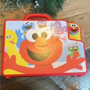 Workshop Republic Clothing Red Sesame Street Carry Case